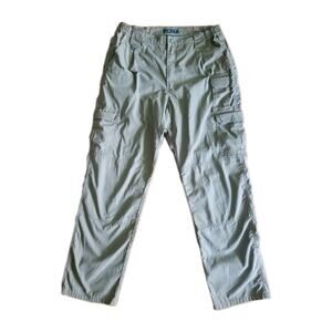 511 Tactical Cargo Pants Mens 36x34 Ripstop Khaki Pant Pockets Outdoor Utility